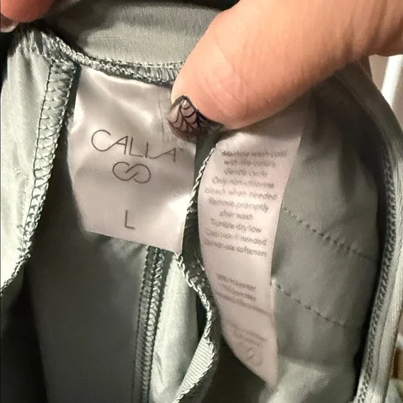 Calia Olive Jogger Pants - Picture 3 of 3